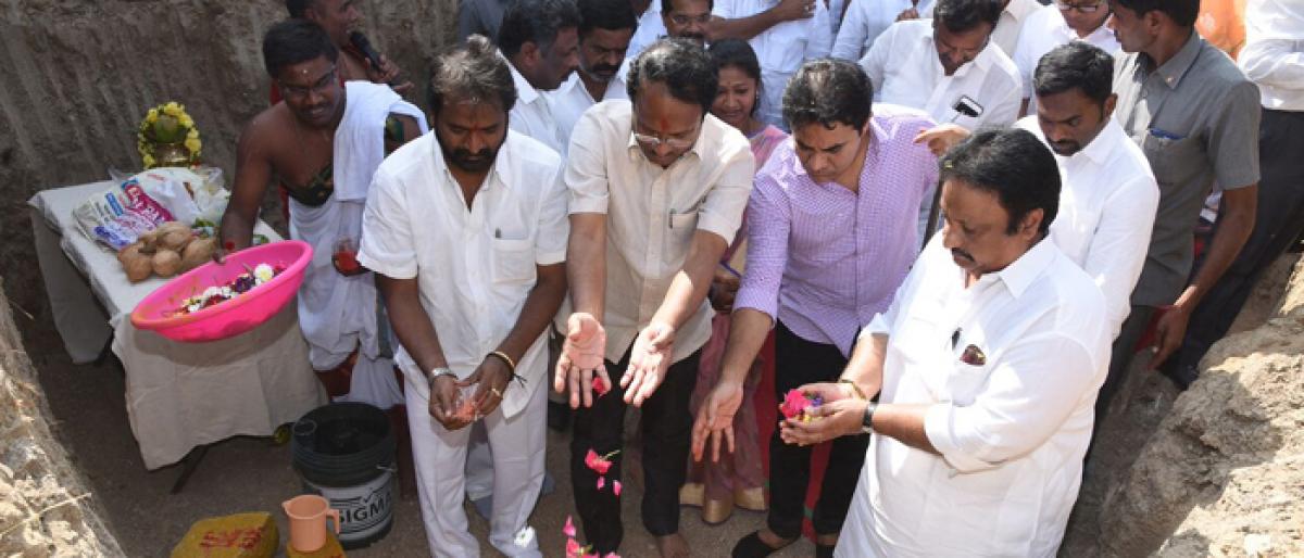 Stone laid for new medical college building