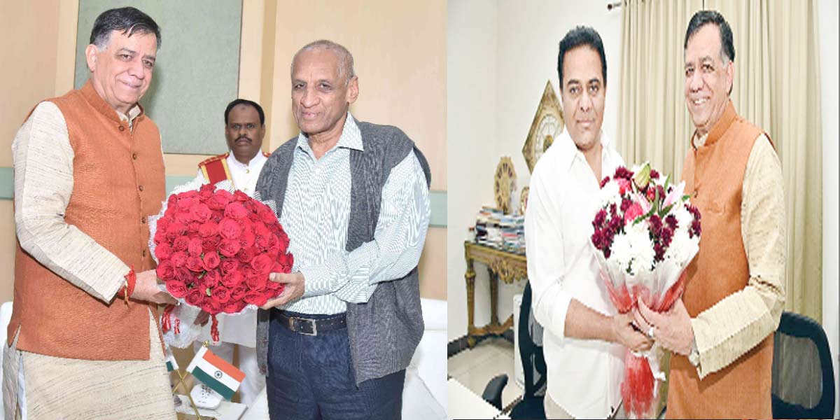 Governor, KTR invited for Maha Kumbh Mela
