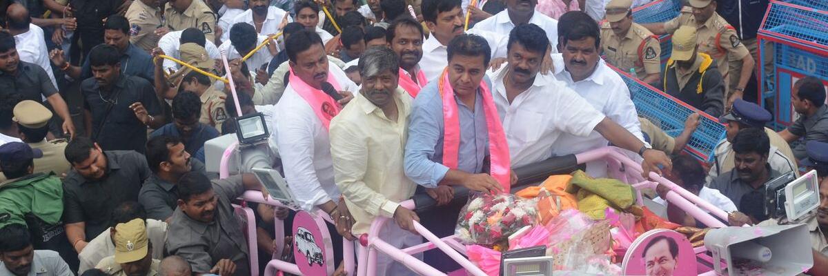 KTR takes reins of TRS; vows to make it invincible force