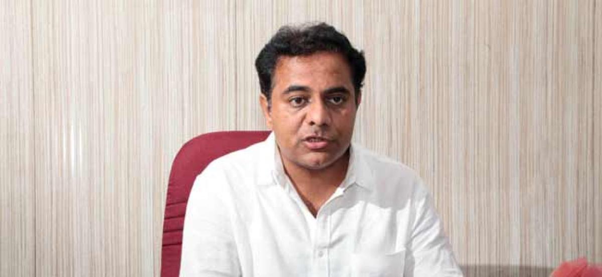 KTR Challenges BJP, Congress to retain seats in upcoming elections