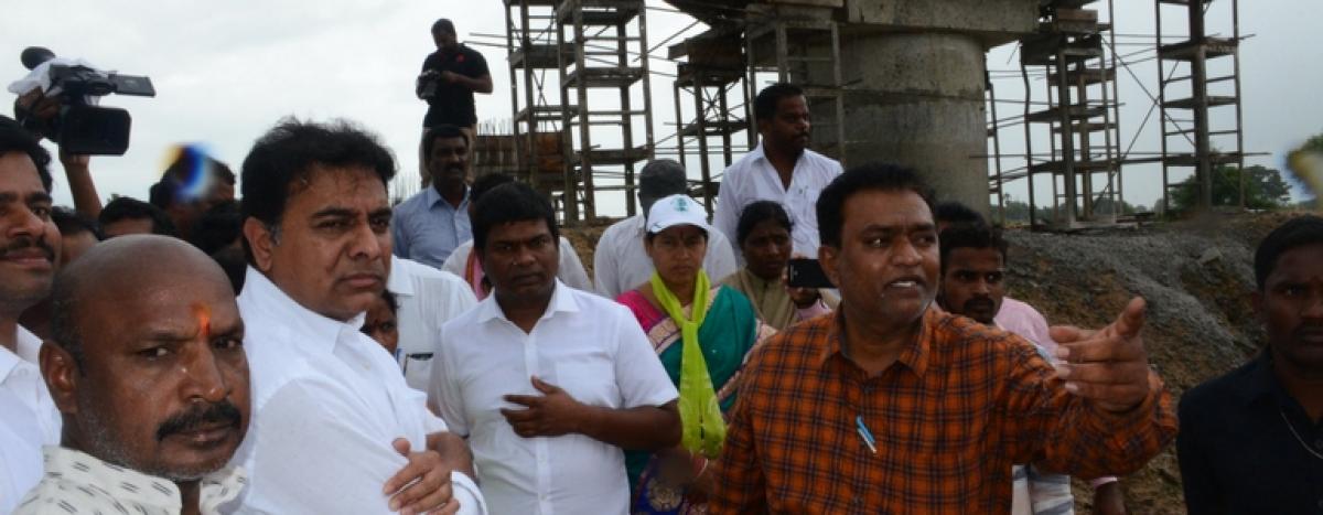 Telangana govt striving for farmers welfare: KTR