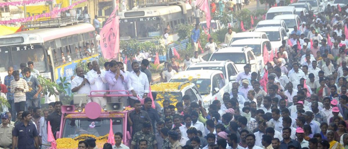 KTR promises to hike wages of GWMC sanitation workers