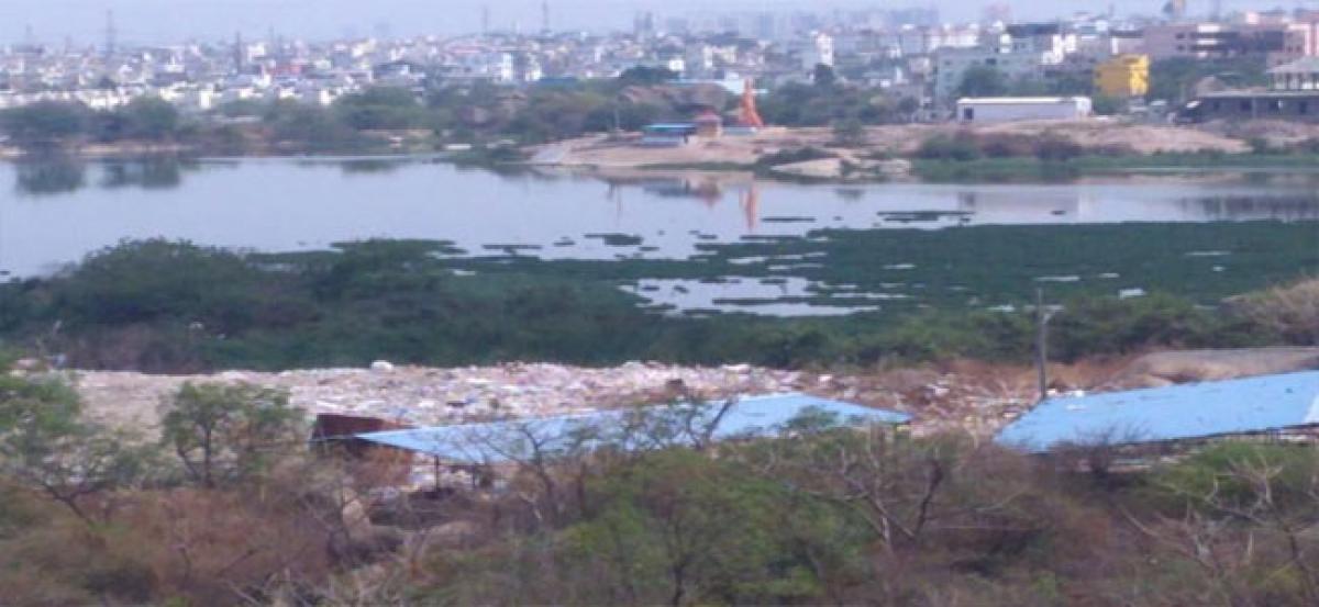 Ranglal Kunta turns into dump yard