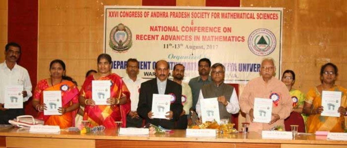 3-day APSMS XXVI Congress begins at Kakatiya University