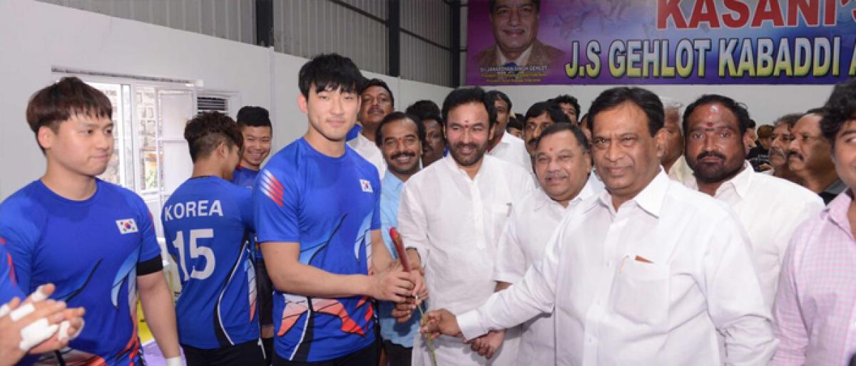 TS KABADDI GETS KOREAN FLAVOUR