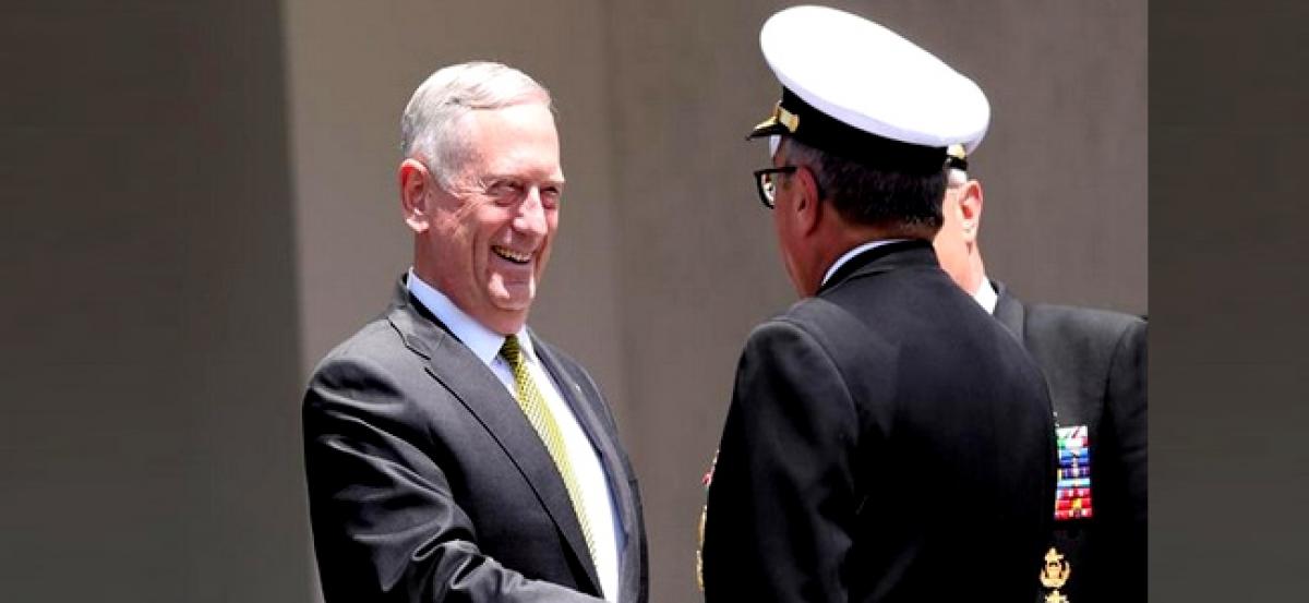 US Defense Secretary Mattis arrives in Kabul