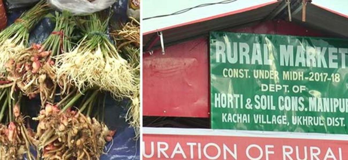 Kachai gets its first market shed to promote organic products