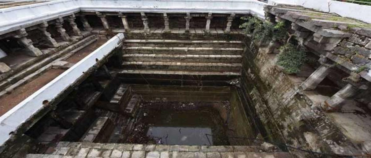 Historic stepwell reclaiming its glory