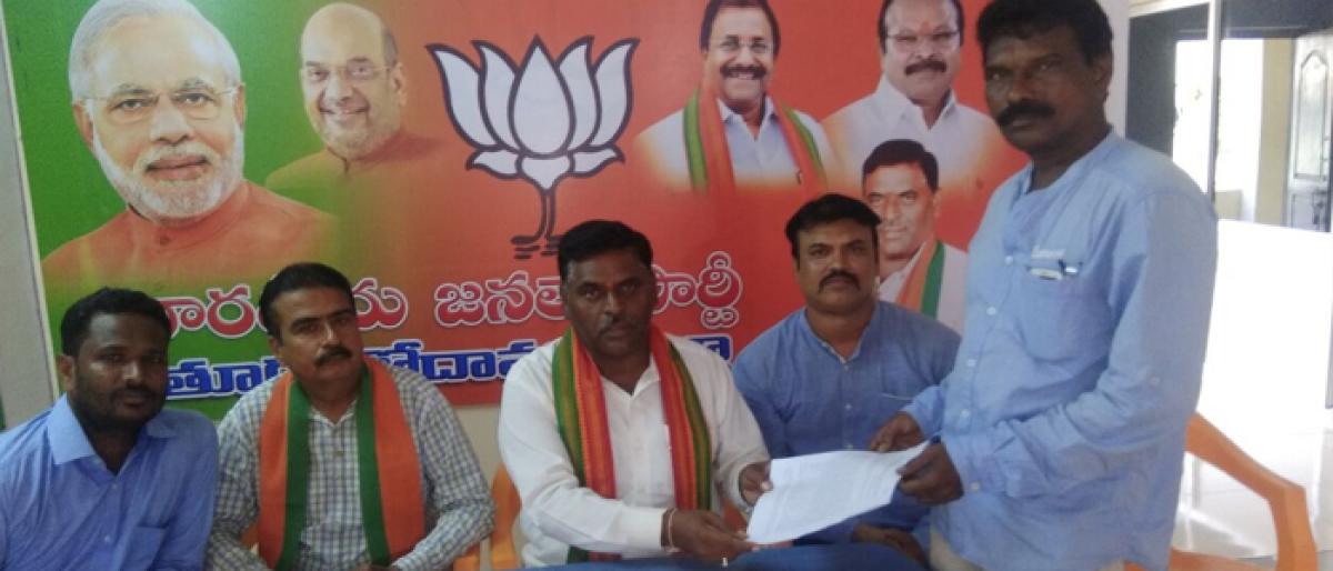 BJP organises grievance cell in Kakinada