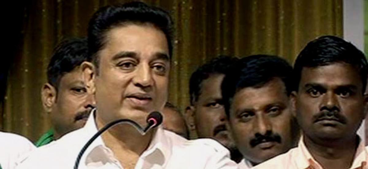 Kamal Haasan bats for Tamil Nadu farmers