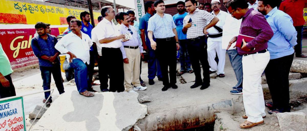 Officials told to take steps to prevent stagnation of water on roads