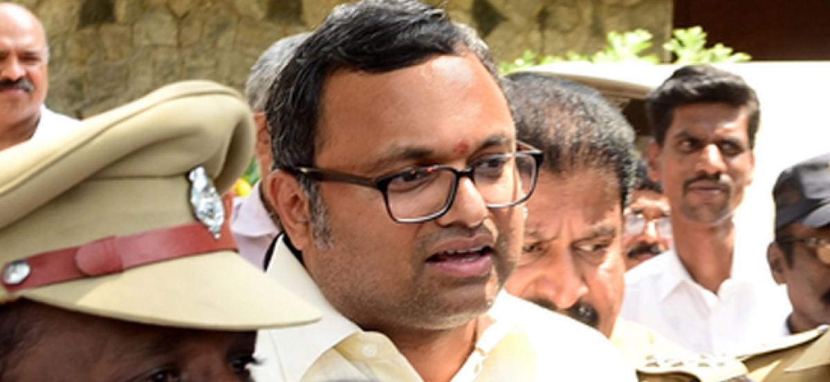 Supreme Court challenging the order of the Delhi High Court by granting Bail to Karti Chidambaram. CBI claims it is “impermissible in law”