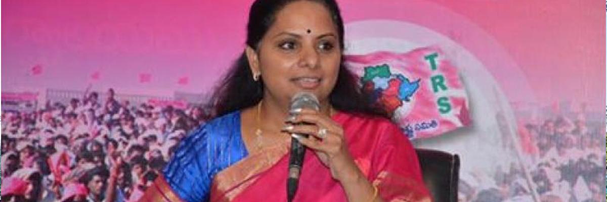 Kavitha defends KCR’s jibe on Rahul