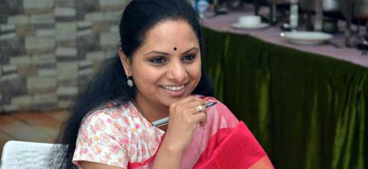 TRS MP Kavitha: People of Telangana are satisfied with the TRS rule