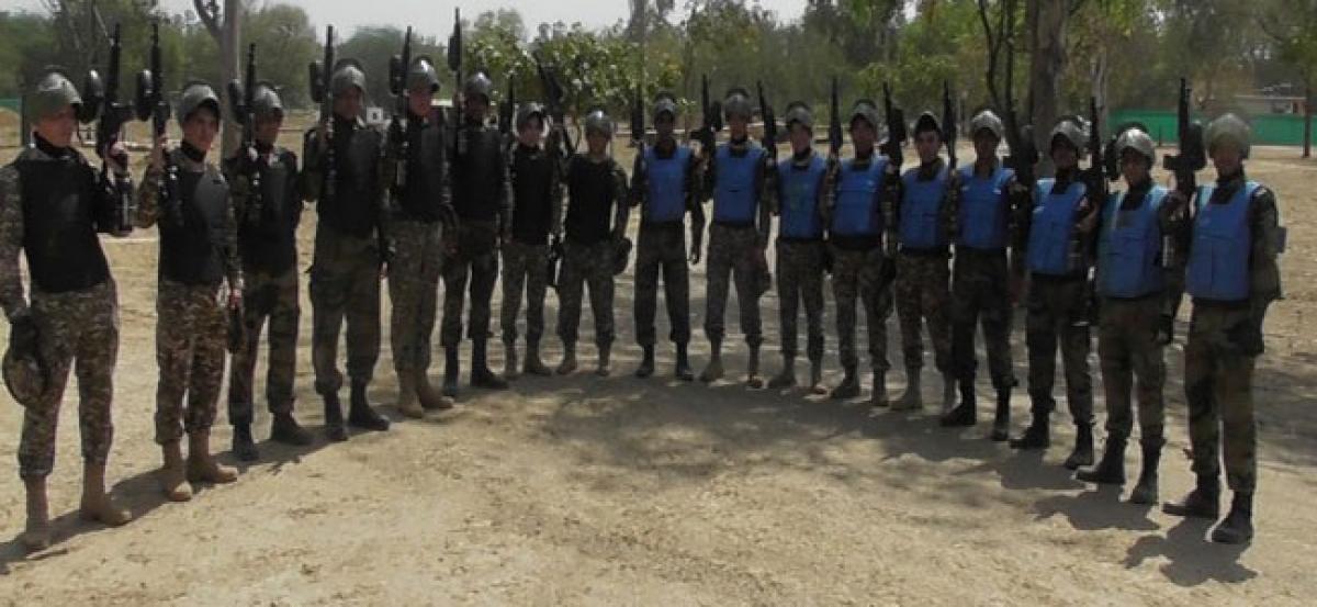 Kazakhstan peacekeeping unit trains in India