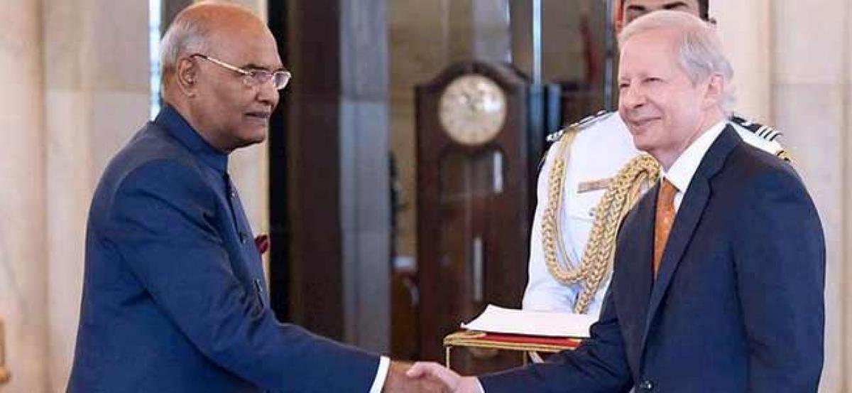 New US Ambassador presents credentials to President, gears up for first official trip to Hyderabad