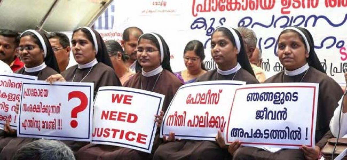 Priest Parasite?: Nuns take on the streets with hunger strike demanding for justice