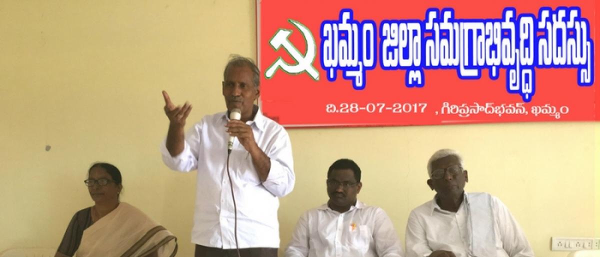 State having stunted growth under TRS rule: CPI