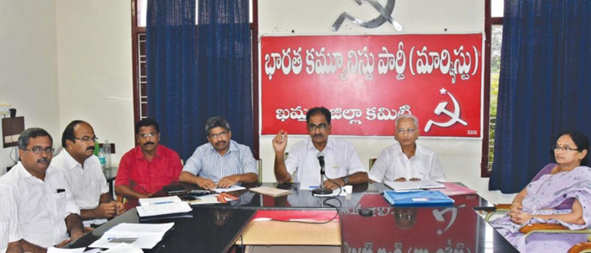 CPM moots new political outfit to counter TRS
