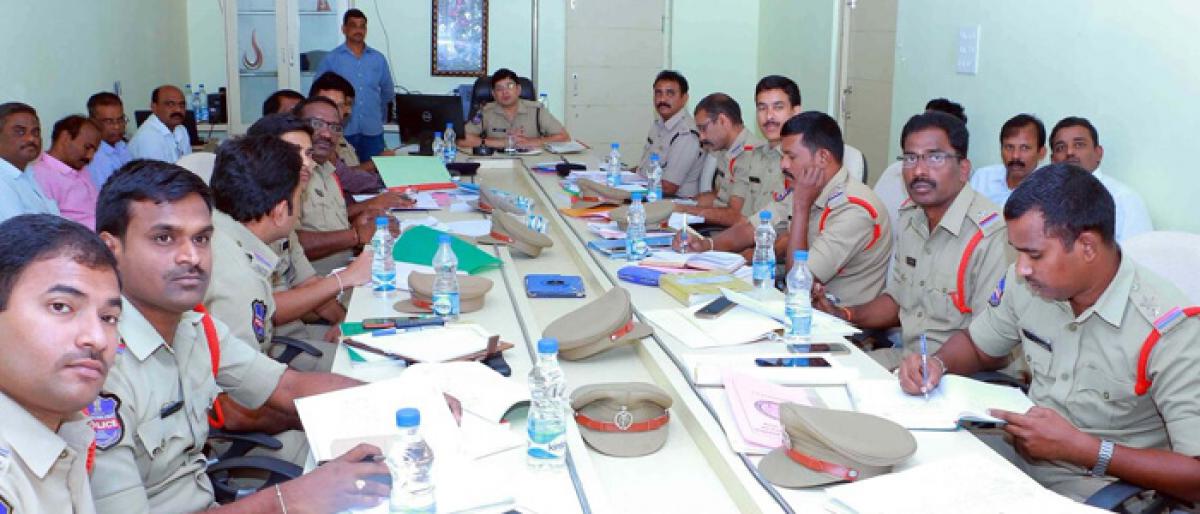 Khammam CP told to step up vigilance in rural areas