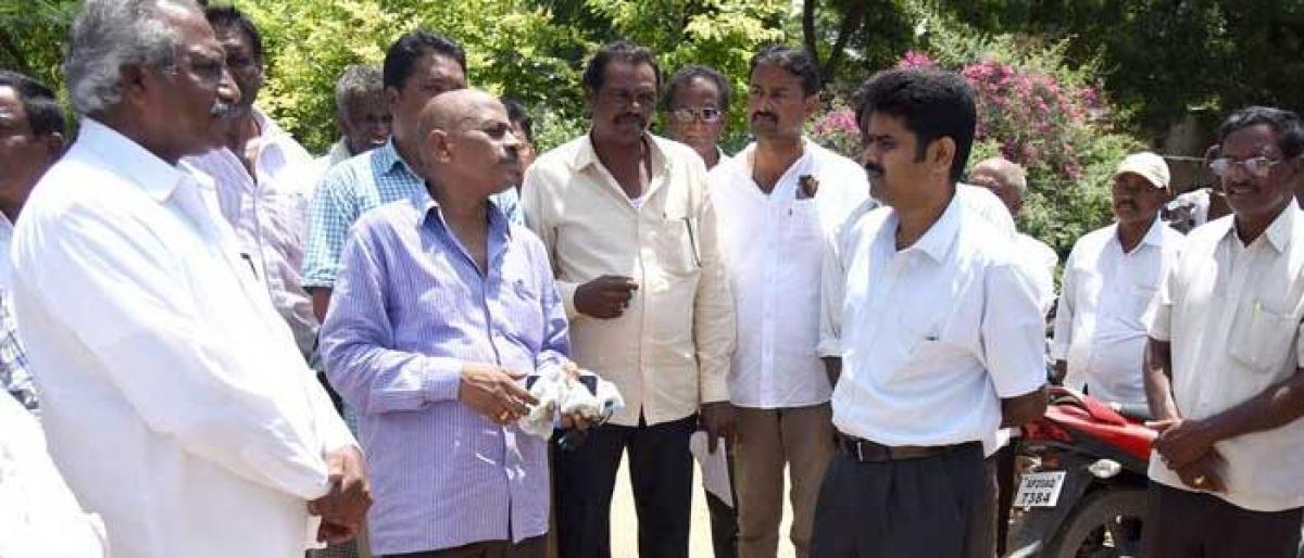 Khammam begins land survey from Chintakani