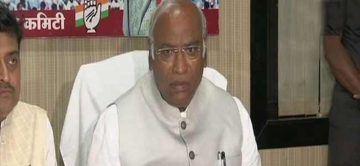 RSS ideology is poison for the country: Kharge