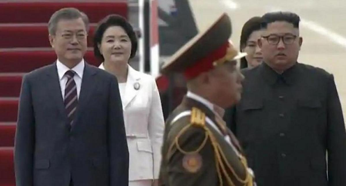 Moon Jae-in arrives in Pyongyang for third summit with Kim Jong-Un