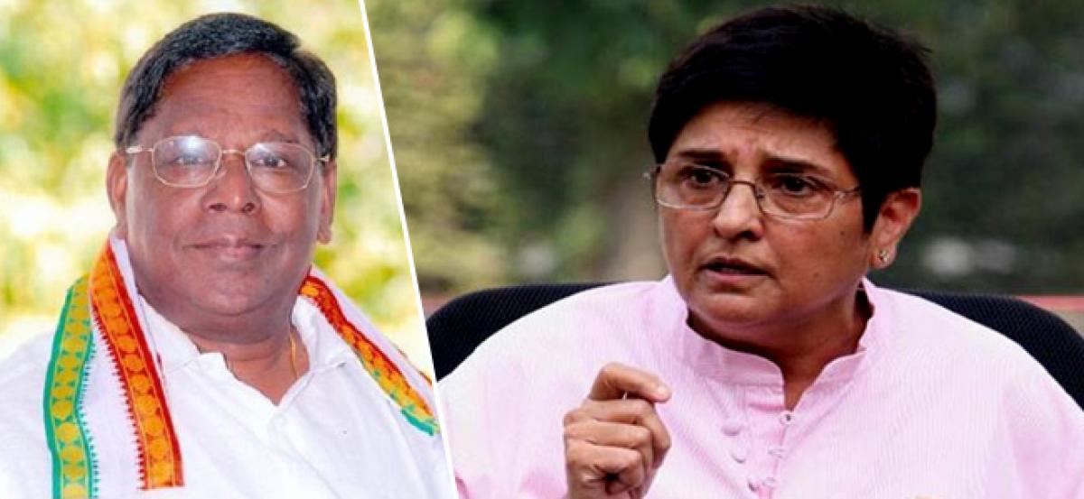 Kiran Bedi asks Puducherry CM to revisit rules on powers of LG