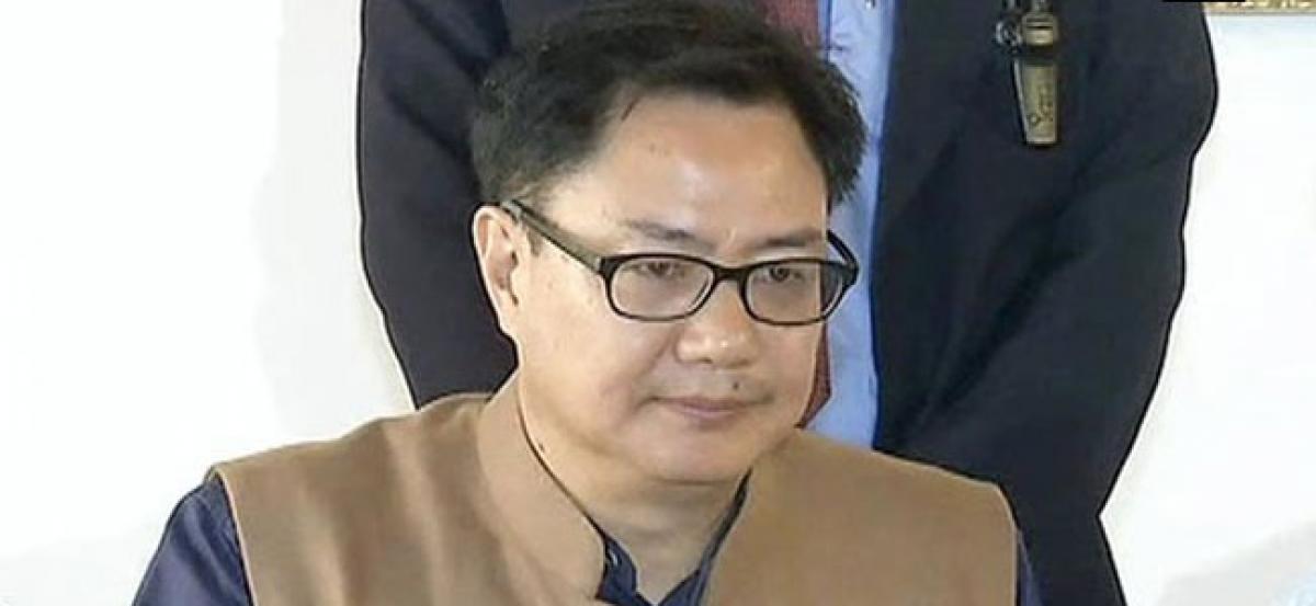 North East security is of paramount importance: Kiren Rijiju