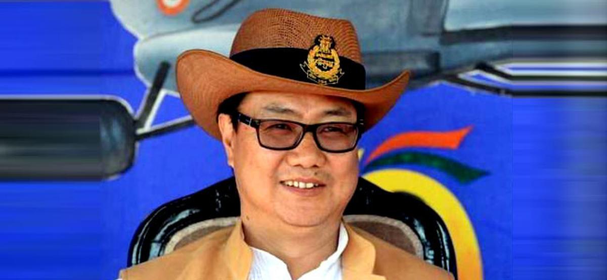 Since independence, Congress won with money power and then looted public money: Kiren Rijiju