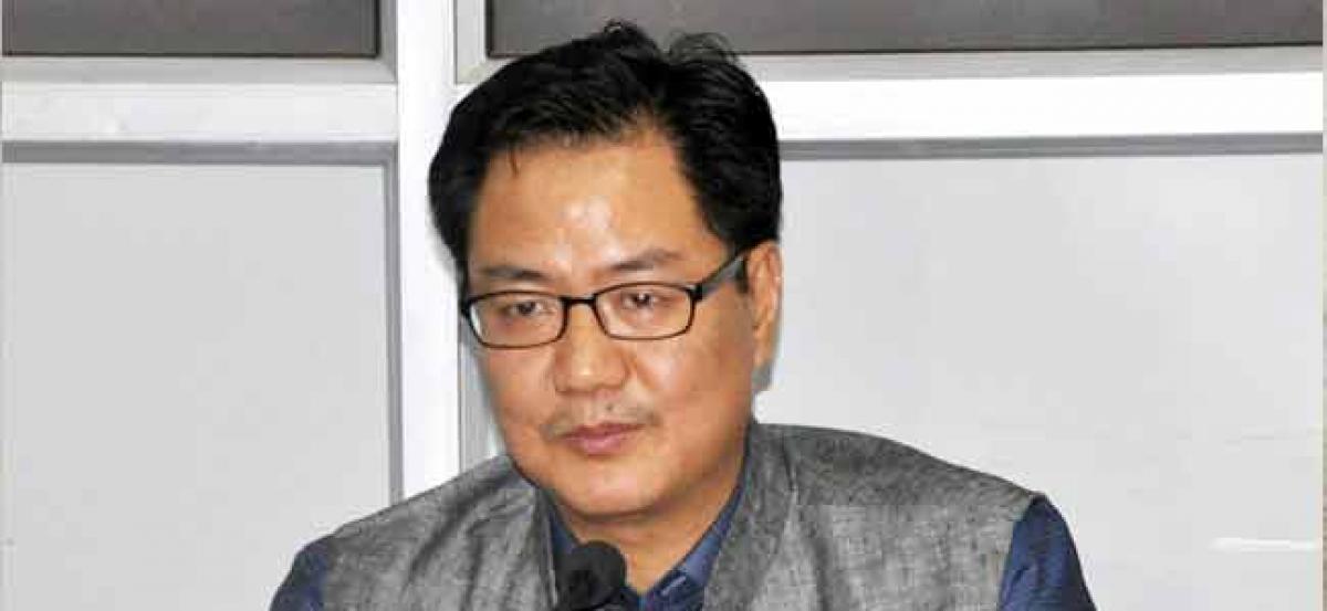 Response to floods in Assam, Gujarat quickest: Kiren Rijiju