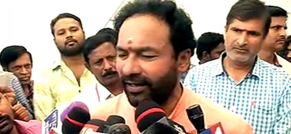 No reservations in the name of religion, says BJP leader Kishan Reddy