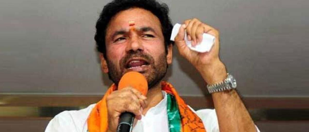 Mahakutami has become Mayakutami: Kishan Reddy