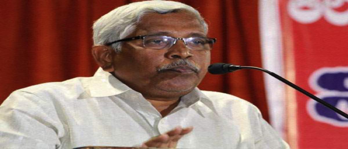 Kodandaram: TJAC will hold public meeting today despite obstacles