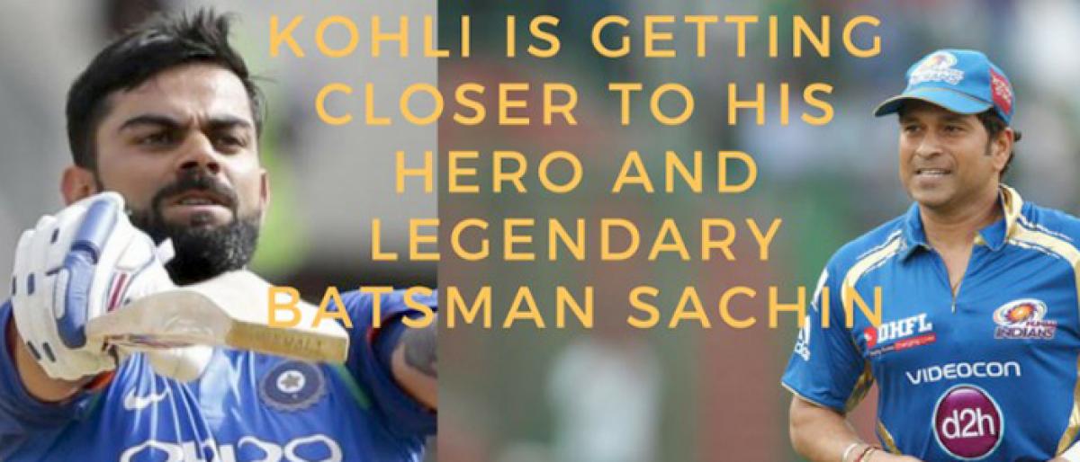 Virat Kohli on the verge of joining the elite 10,000 ODI runs club