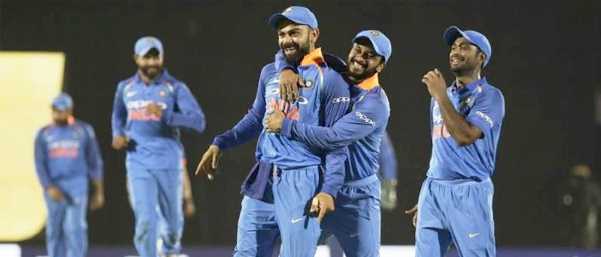 4th ODI: India Win! Crushes West Indies by 224 runs, take 2-1 lead