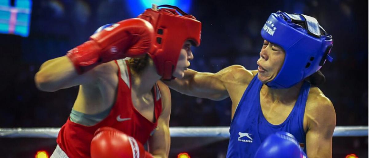 Mary Kom in quarters, Sarita out of women’s boxing Worlds