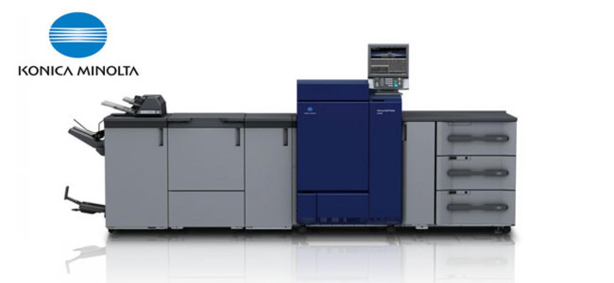 Konica Minolta Launches “Simply Efficient” Accurio Press in India