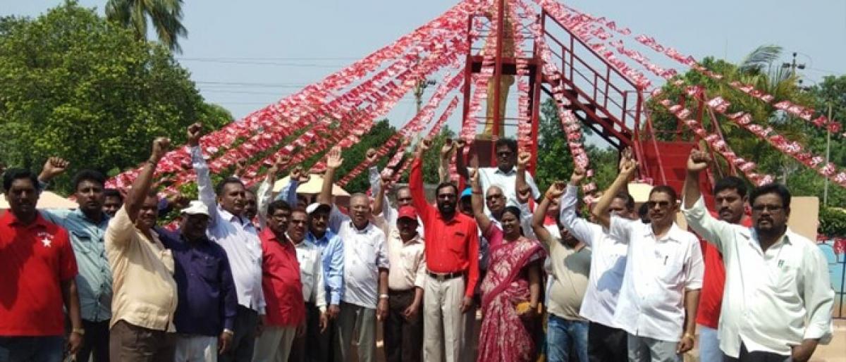 May Day observed on a grand note in Kothagudem