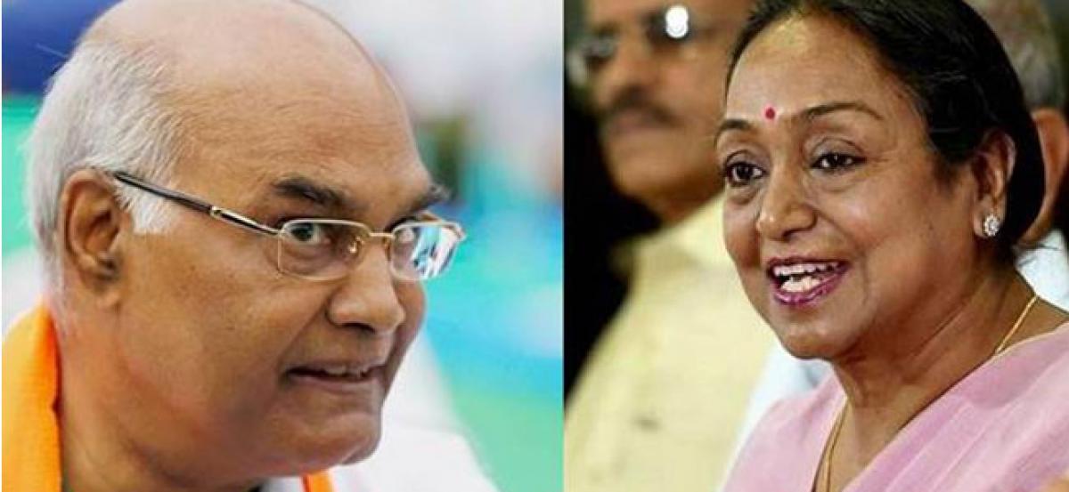 Presidential poll: Kovind ahead of Meira by over 2 lakh vote value