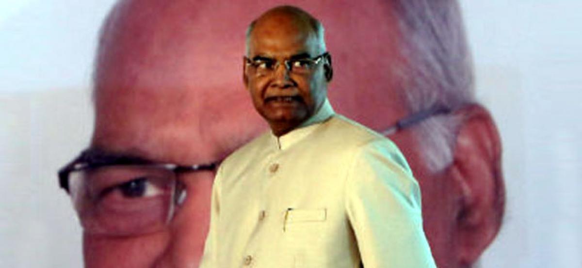 India churning out products for nation-building: Prez Kovind