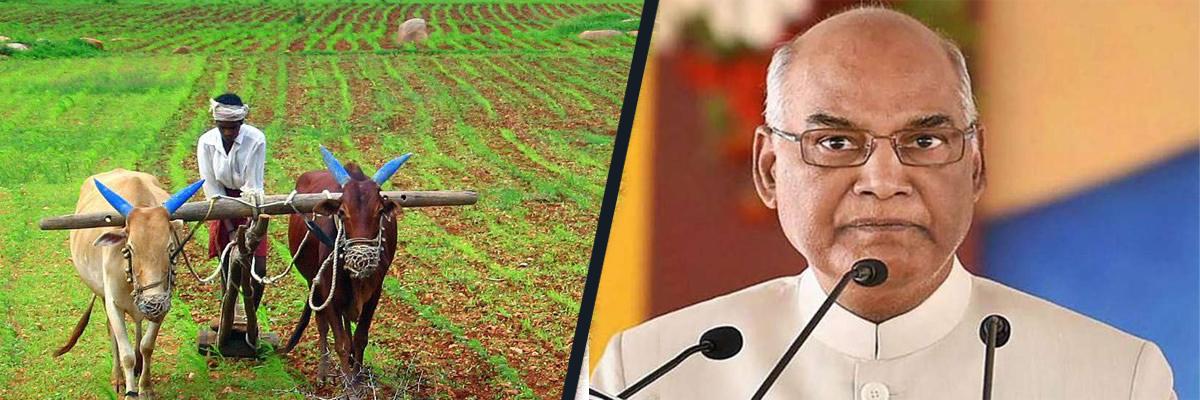 Indian agriculture needs renewal with contemporary technology: Kovind