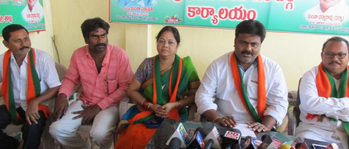 Kunjan Satyavathi thanks BJP for her candidature from Bhadrachalam