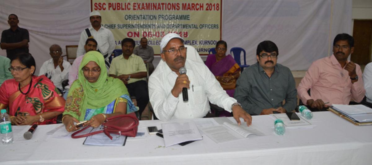 Arrangements for SSC public exams reviewed