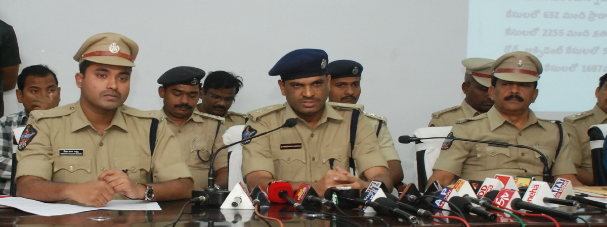 Drop in crime rate compared to 2017: SP Dr Fakeerappa Kaginelli