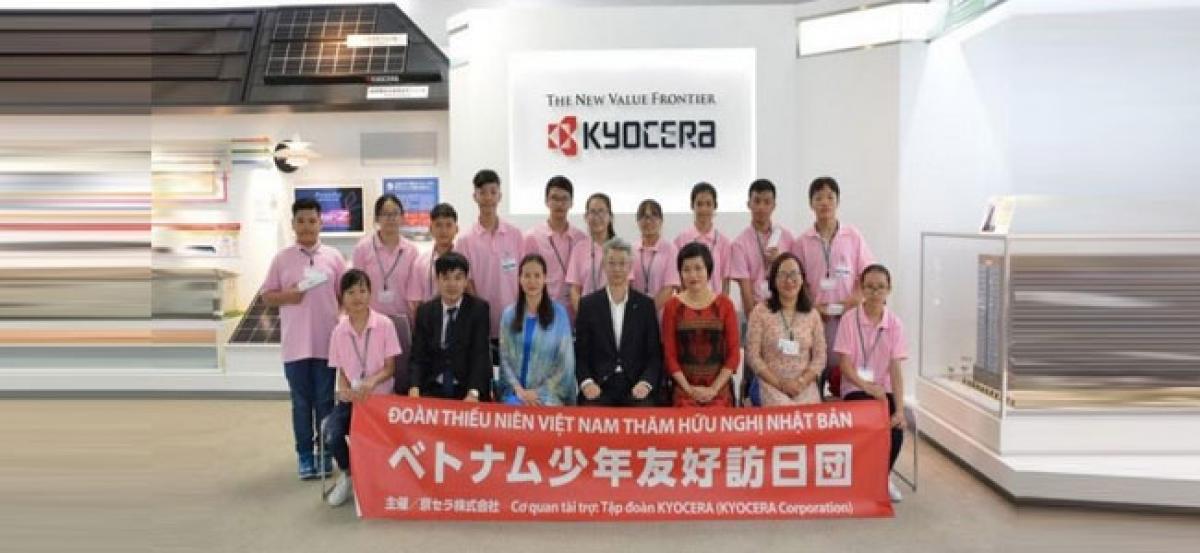 Kyocera hosts 3rd Cultural Exchange Tour for Vietnamese children