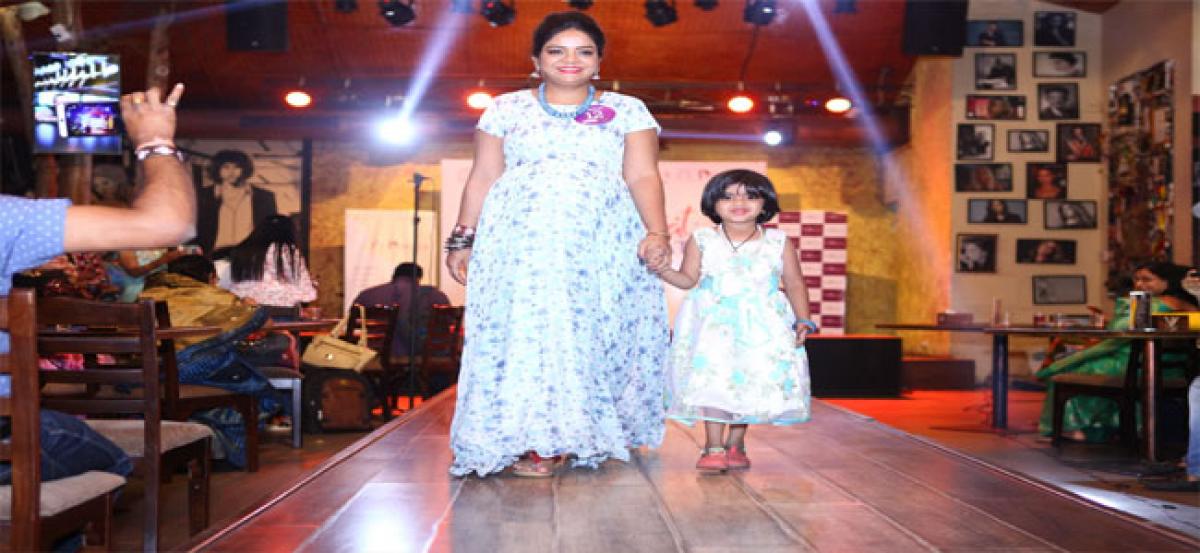 KIMS Cuddles organises ‘Ramp Walk’ for pregnant women