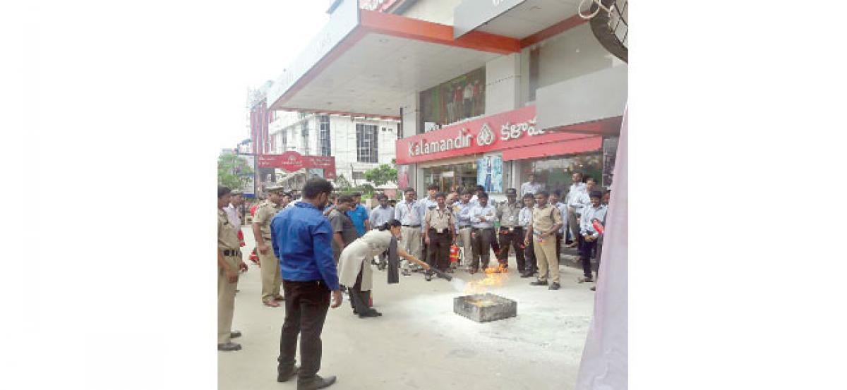 Awareness programme on fire safety