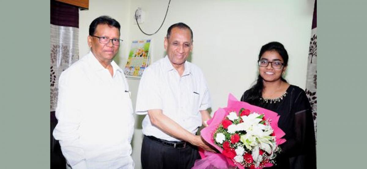 ESL Narasimhan congratulates top ranker