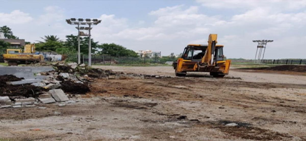 GHMC demolishes 28 compost pits